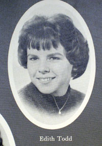 1961 photo of Edith Todd