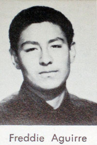1961 photo of Fred Aguirre