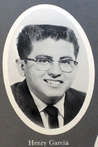 1961 photo of Henry Garcia