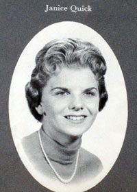 1961 photo of Janice Quick