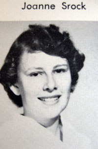 1960 photo of Joanne Srack