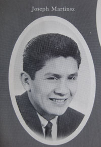 1961 photo of Joe Martinez