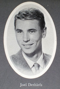 1961 photo of Joel Dethlefs