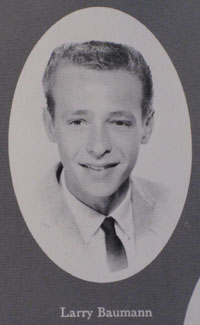1961 photo of Larry Baumann