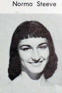 1960 photo of Norma Steeve