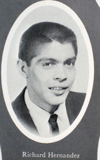 1961 photo of Richard Hernandez