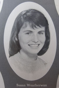 1961 photo of Sue Weatherwax
