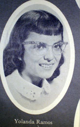 1961 photo of Yolanda Ramos