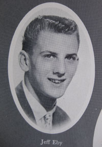 1961 photo of Jeff Eby