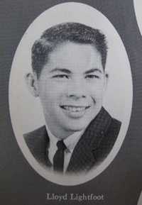 1961 photo of Lloyd Lightfoot